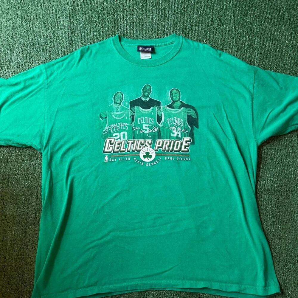 Boston Celtics Pride Big 3 T-Shirt Featuring Kg Pierce  Ray Allen 2